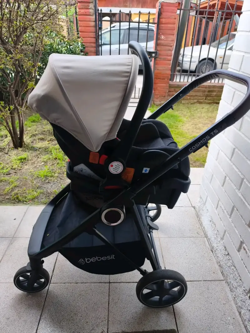 Coche de bebé Bebesit Cosmos TS beige - 3