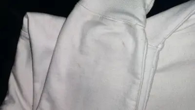Zip up (poleron) SpitFire blanco y verde y2k - miniatura 5