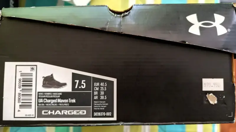 Nuevas Zapatillas deportivas Under Armour Trekking - 3