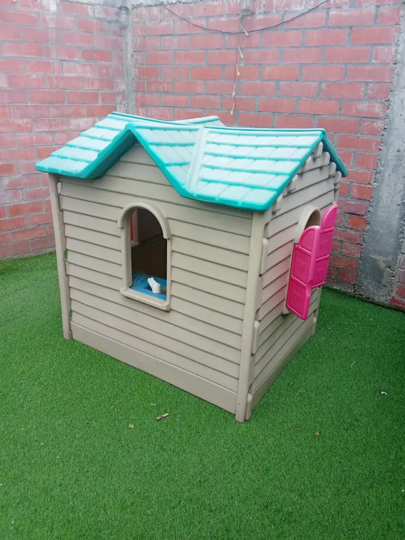 Casita de Juego Infantil de Plástico para Exterior - 3