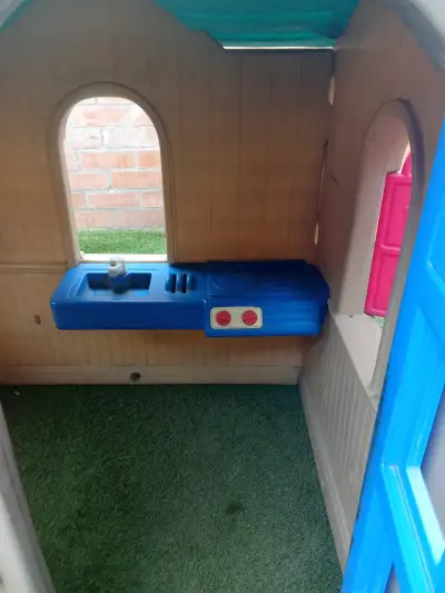 Casita de Juego Infantil de Plástico para Exterior - miniatura 5