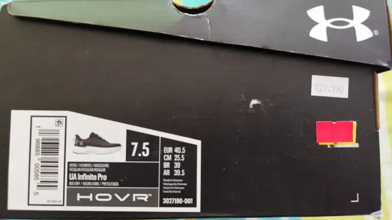 NUEVAS! Zapatillas running UA HOVR Infinite Pro - 3