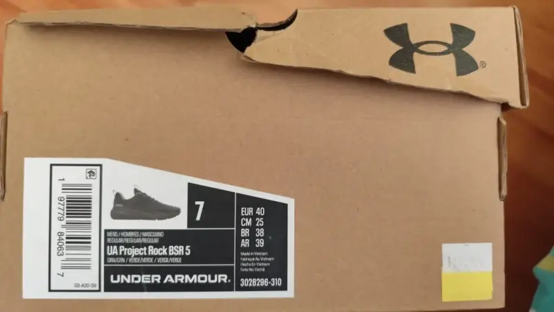 NUEVAS! Zapatillas Training UA Project Rock BSR 5 - 2