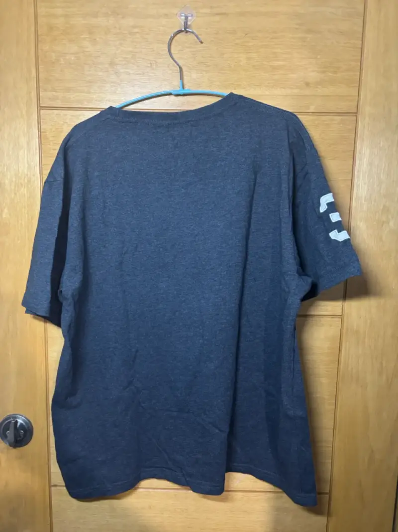 Polera U.S. Polo Assn gris oscuro con logo bordado - 2