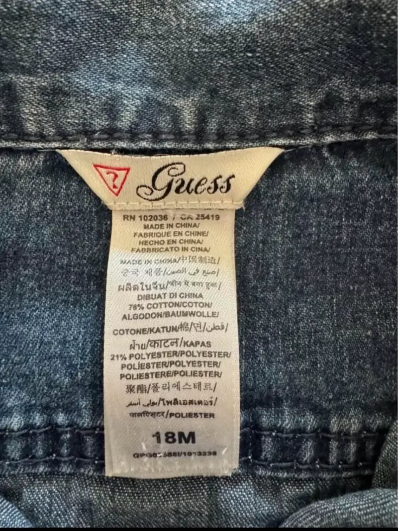 Chaqueta de mezclilla niña Guess 18M - 2