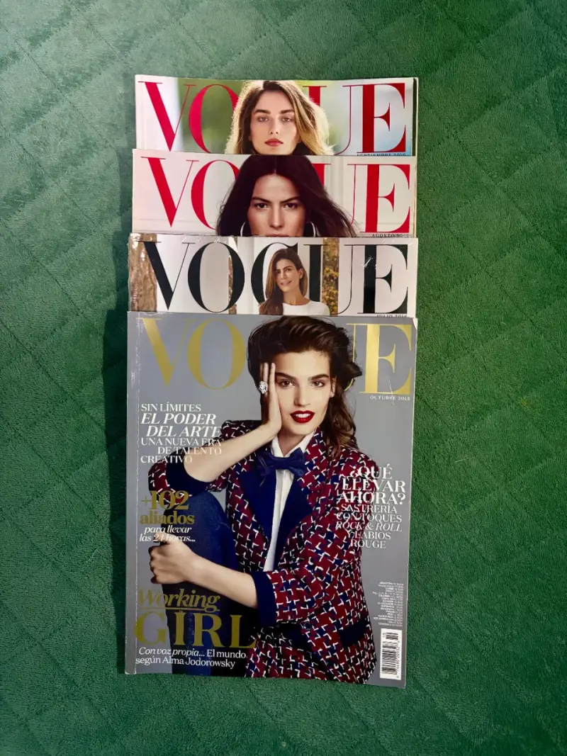 Revistas Vogue colección de moda - 2