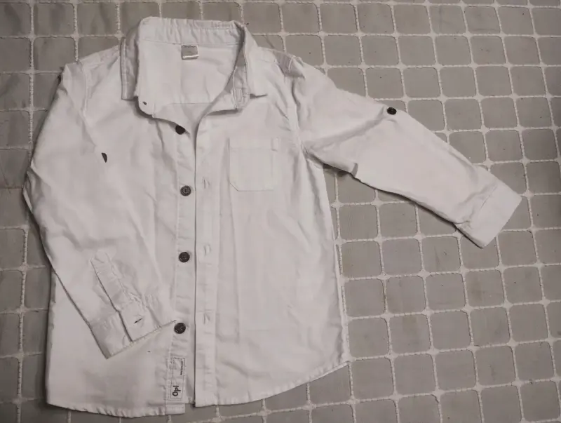 Camisa Blanca para Niño Opaline Talla 4A
