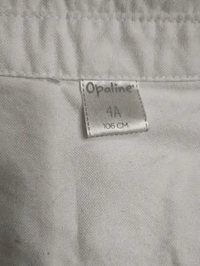 Camisa Blanca para Niño Opaline Talla 4A - miniatura 2