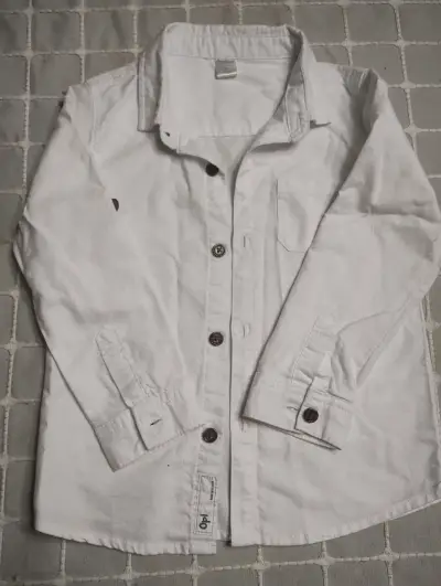 Camisa Blanca para Niño Opaline Talla 4A - miniatura 3