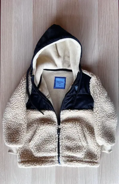 Chaqueta de niño con capucha y forro polar - miniatura 3