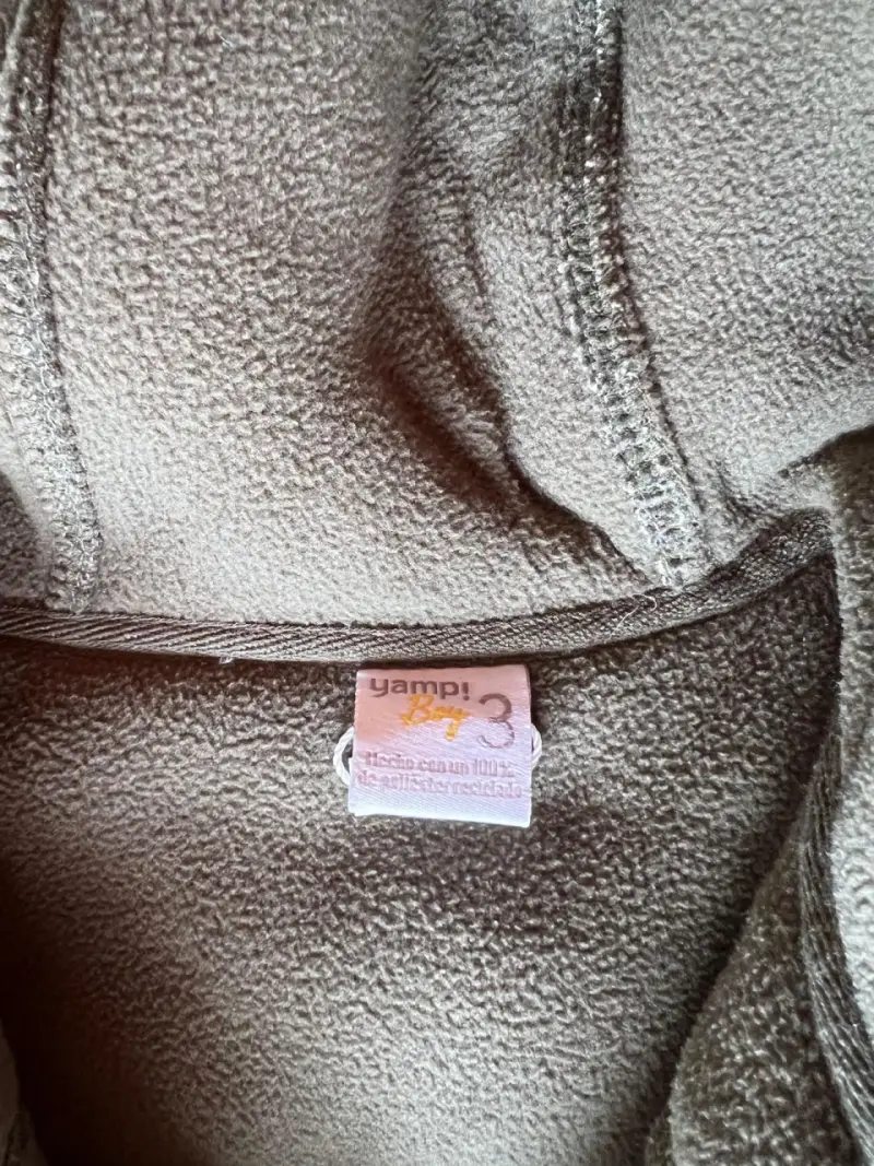 Chaqueta verde con capucha para niños - 4