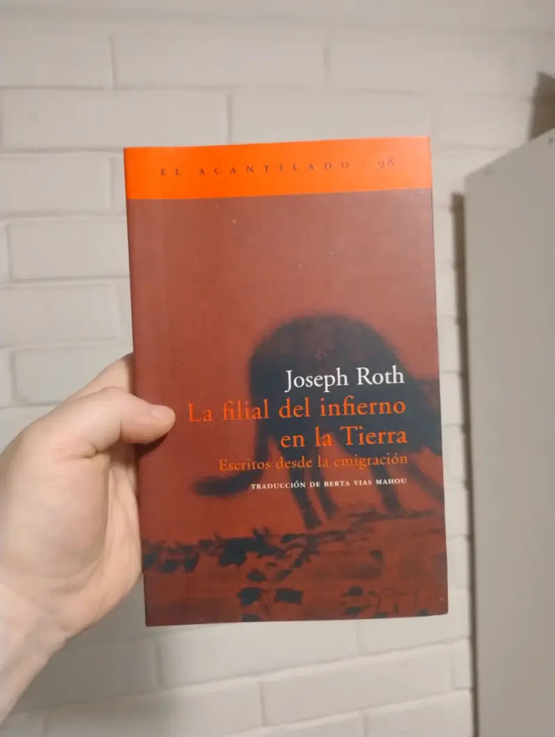 Libro 'La filial del infierno en la Tierra' de Joseph Roth - 2