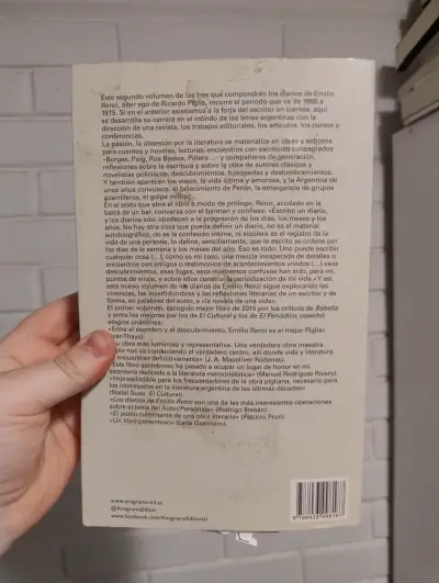 Libro Los Diarios de Emilio Renzi de Ricardo Piglia - miniatura 3