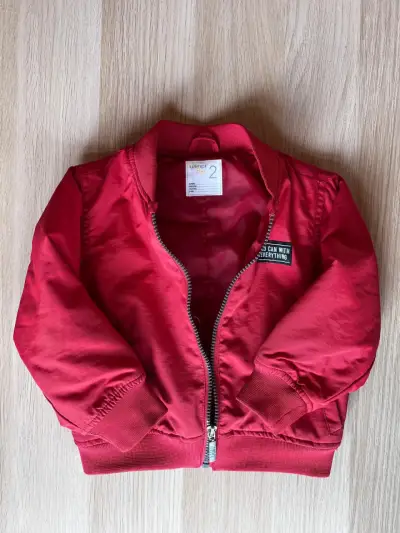 Chaqueta roja para niño Yamp talla 2 - miniatura 2