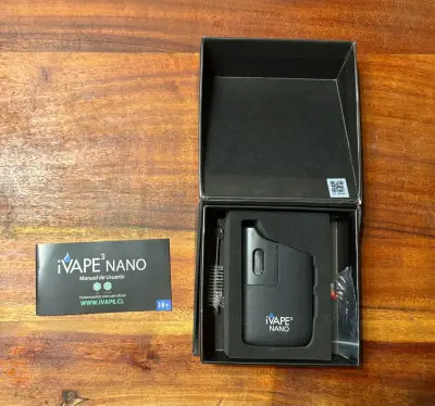 Vaporizador iVape Nano portátil negro - miniatura 4