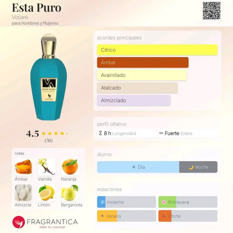 Perfume Volaré Esta Puro Eau de Parfum 100ml - 3