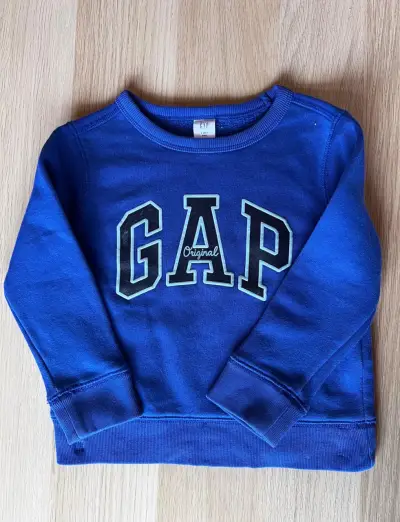Polerón azul para bebé GAP 2 años - miniatura 1
