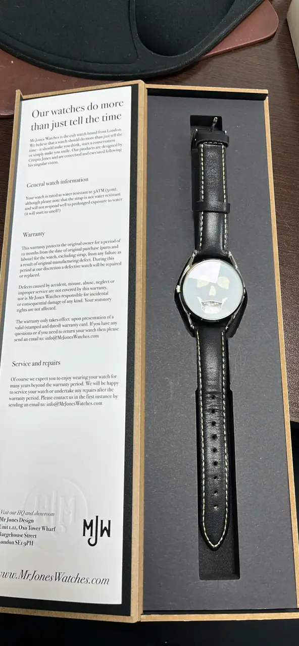 Reloj Mr Jones con diseño de calavera - 6