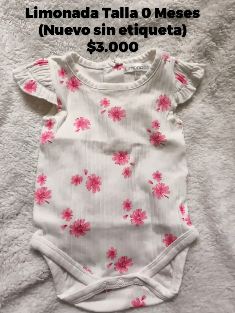 Body de bebé Limonada talla 0 meses