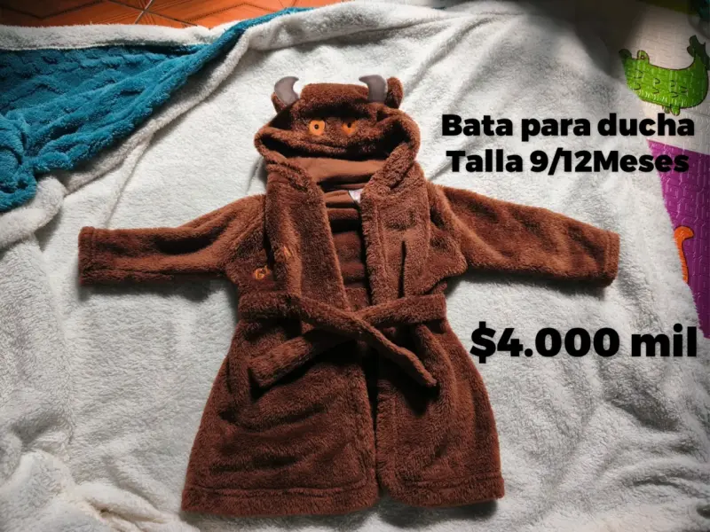 Bata para ducha infantil talla 9-12 meses