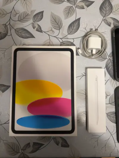 iPad A16, Apple Pencil USB-C, teclado, funda, mica - miniatura 3
