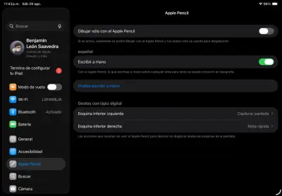 iPad A16, Apple Pencil USB-C, teclado, funda, mica - miniatura 6