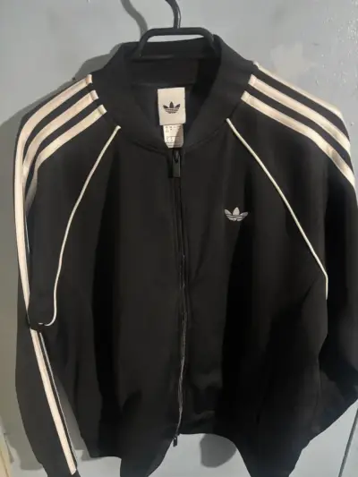 Poleron adidas negro stt - miniatura 1