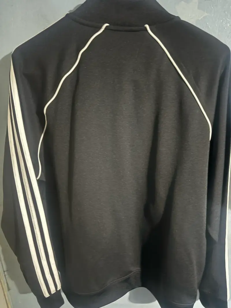 Poleron adidas negro stt - 2