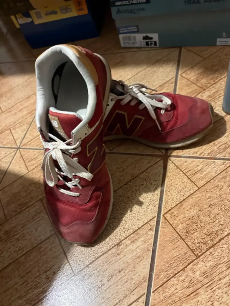 Zapatillas deportivas New Balance 574 rojas - 2
