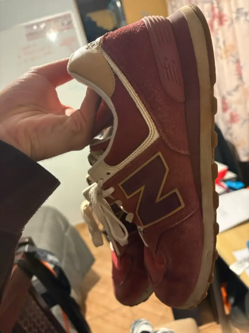 Zapatillas deportivas New Balance 574 rojas - 6