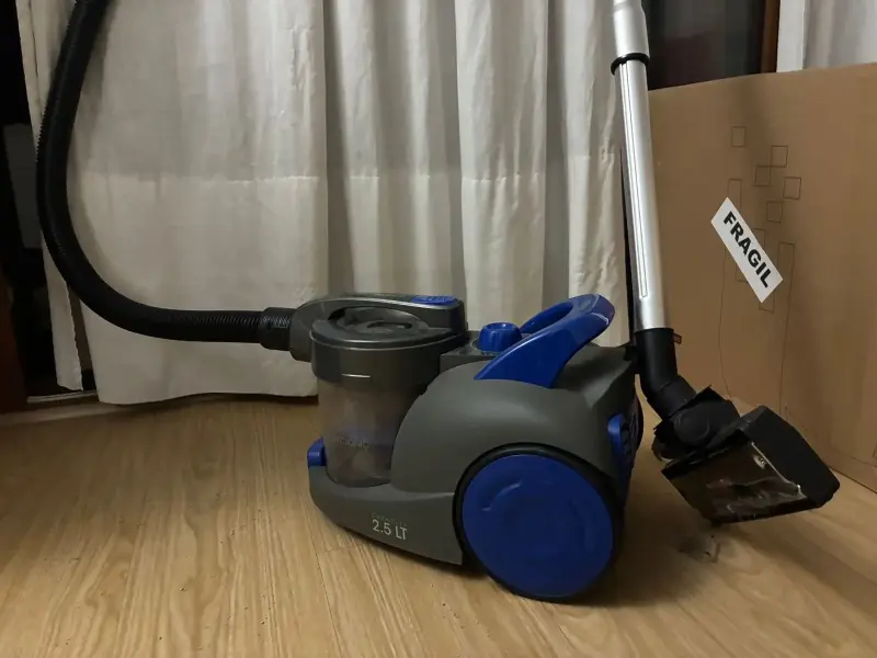 Aspiradora trotter sin bolsa 2200W azul y gris - 2