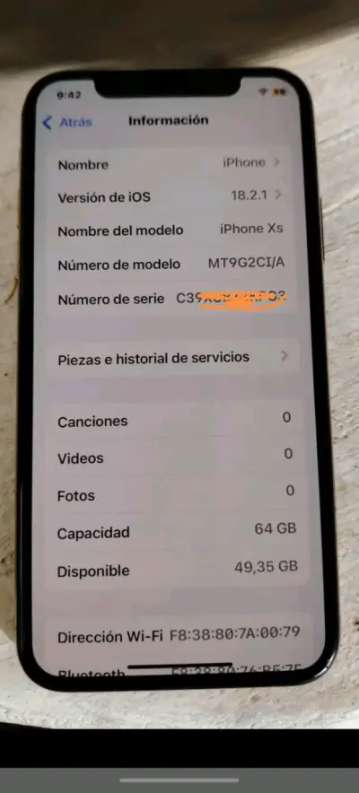 iPhone con batería degradada en buen estado - miniatura 5