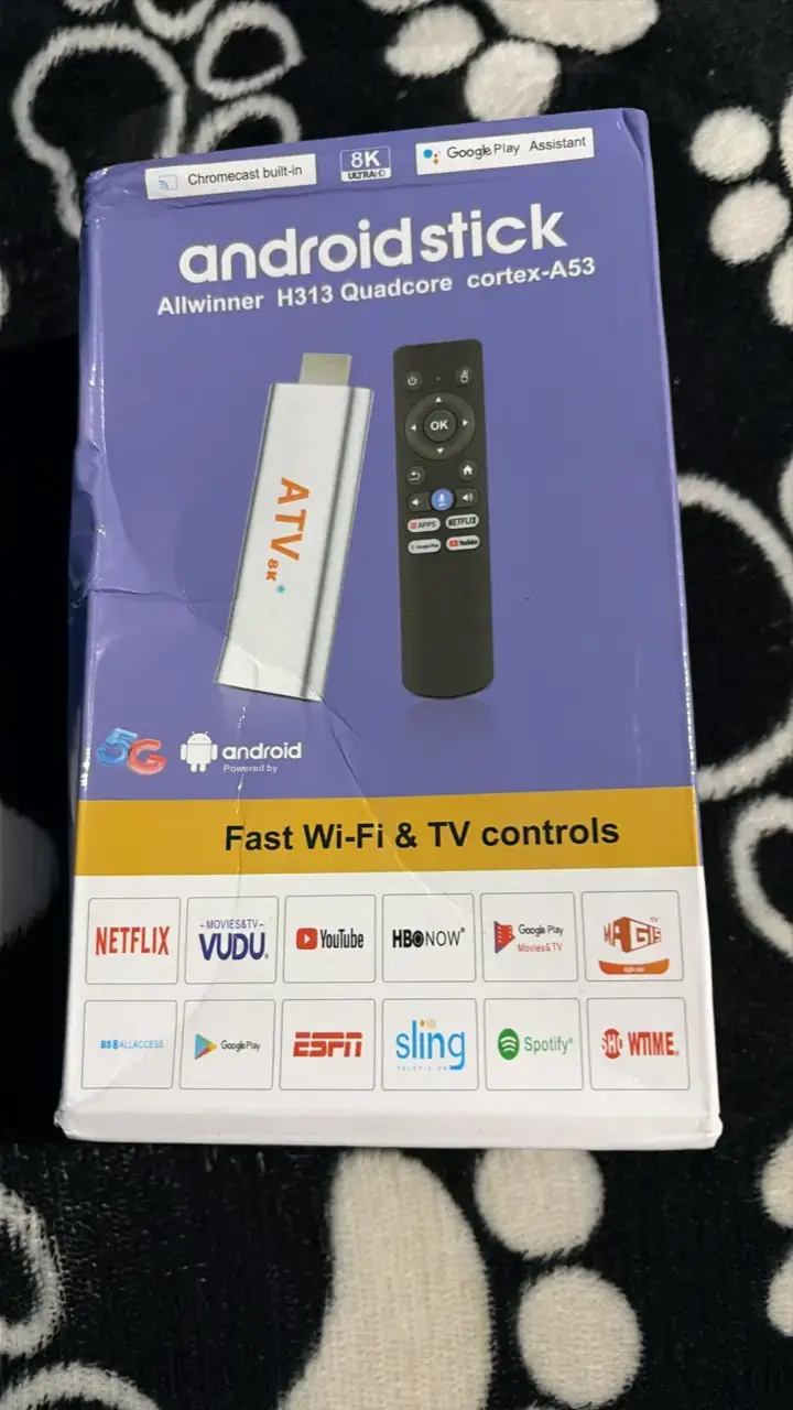 Android Stick ATV 8K con Control Remoto - 1