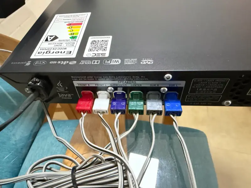 Sistema de sonido Sony con altavoces y reproductor - 5