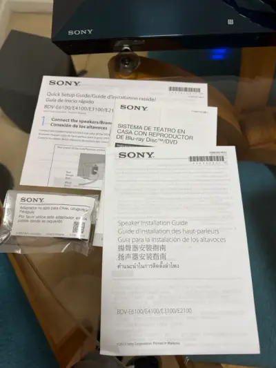 Sistema de sonido Sony con altavoces y reproductor - miniatura 6