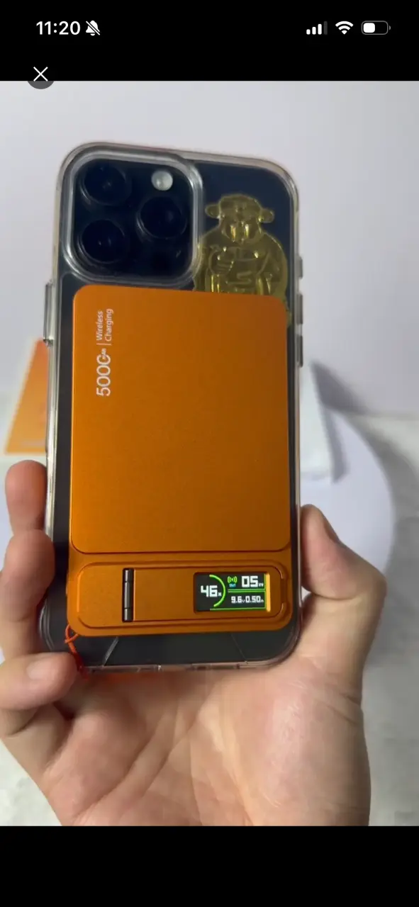 Power Bank Ultra Delgado Inalámbrico mag 10000mAh - 4
