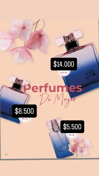 Perfume de mujer y hombre  100 ,50 ml - miniatura 1
