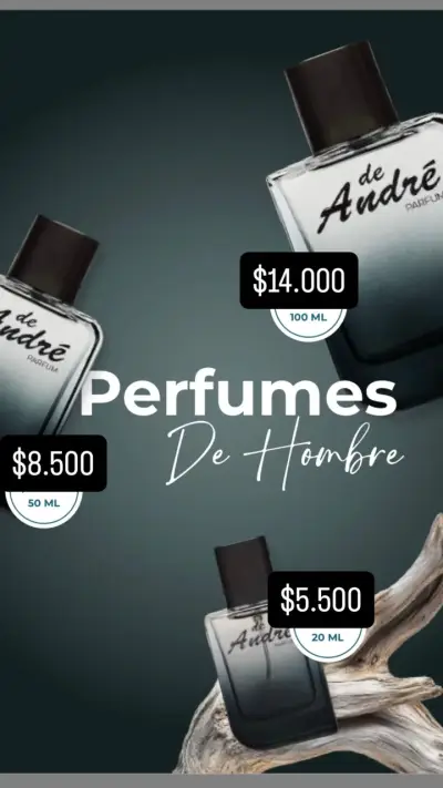 Perfume de mujer y hombre  100 ,50 ml - miniatura 3