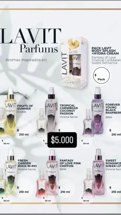 Perfume de mujer y hombre  100 ,50 ml - miniatura 5