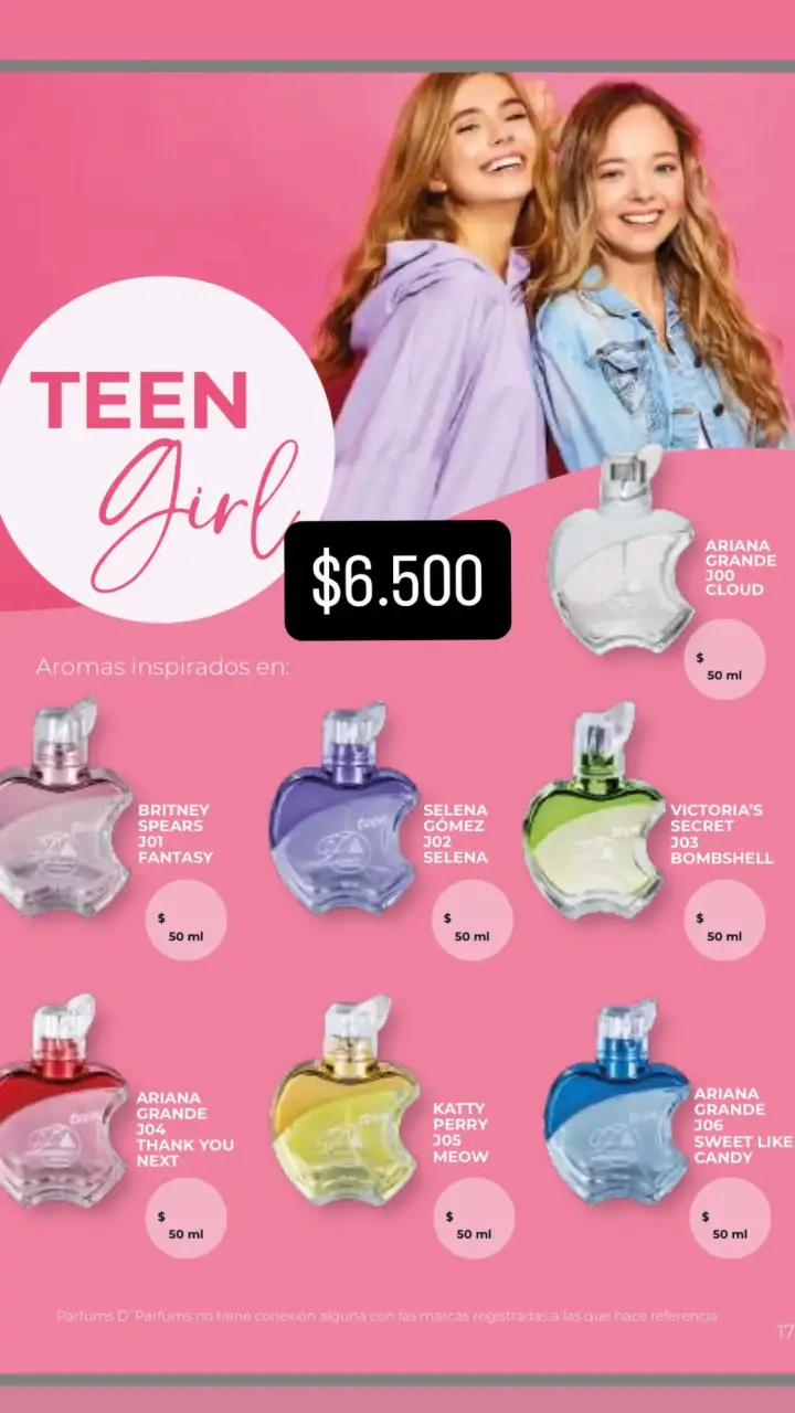 Perfume de mujer y hombre 100 ,50 ml - 6