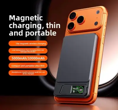 Power Bank Ultra Delgado Inalámbrico mag 10000mAh - miniatura 2