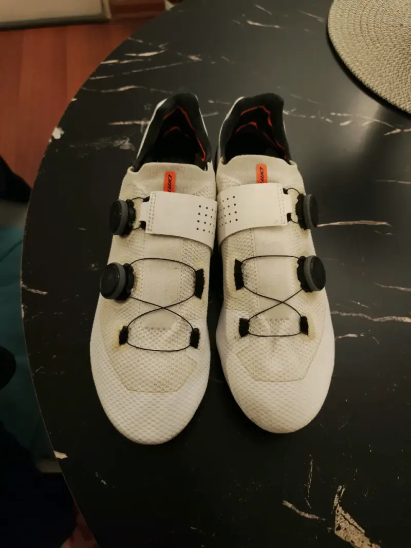 Zapatillas de ciclismo DMT SH10 blancas - 3