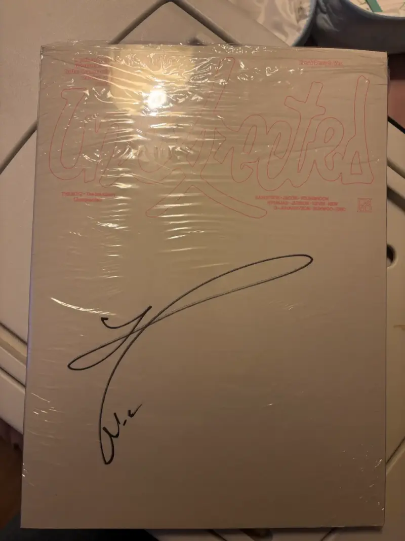 Álbum firmado The Boyz 3er álbum