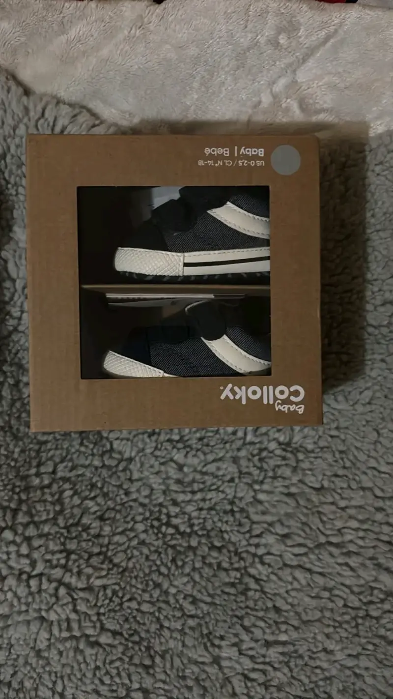 Zapatillas para bebé Colloky negras