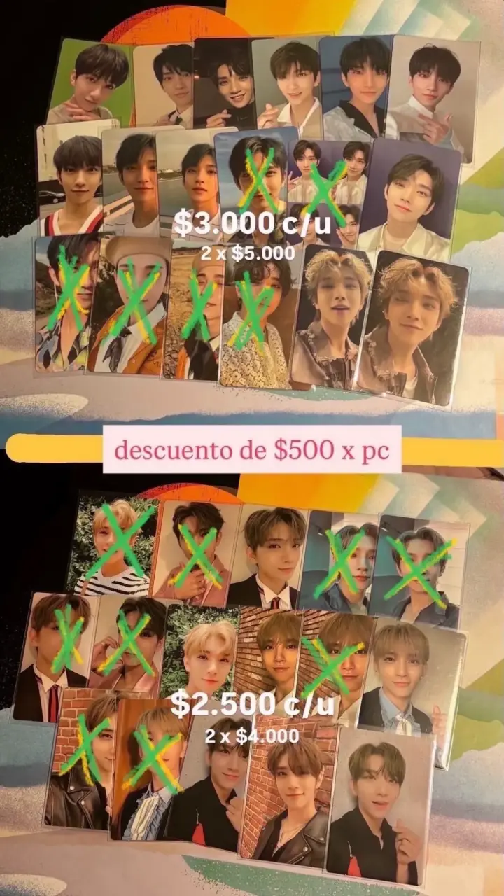 Set de Photocards de K-Pop Joshua SVT