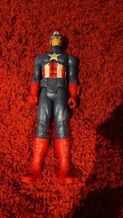 Figura de acción Capitán América vintage - miniatura 1