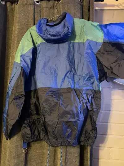 Chaqueta cortaviento multicolor UNISEX - miniatura 1