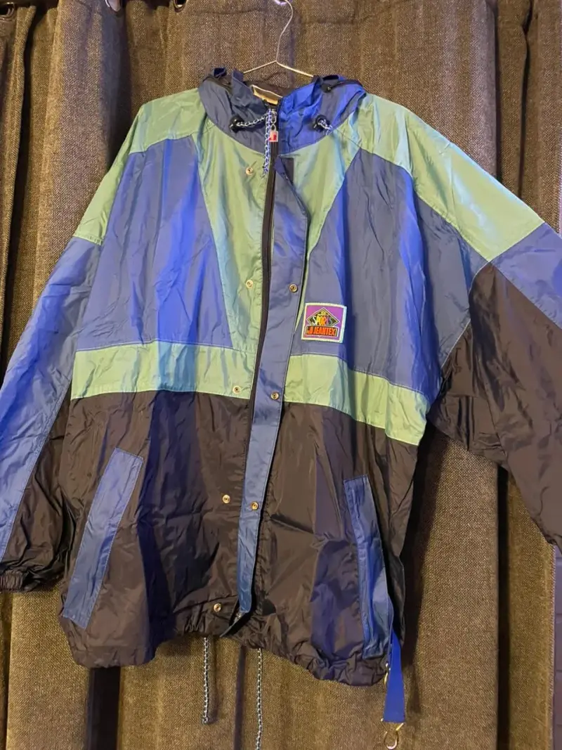 Chaqueta cortaviento multicolor UNISEX - 2