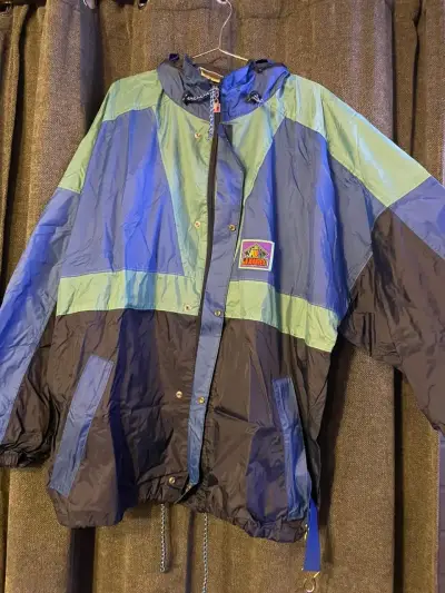 Chaqueta cortaviento multicolor UNISEX - miniatura 2