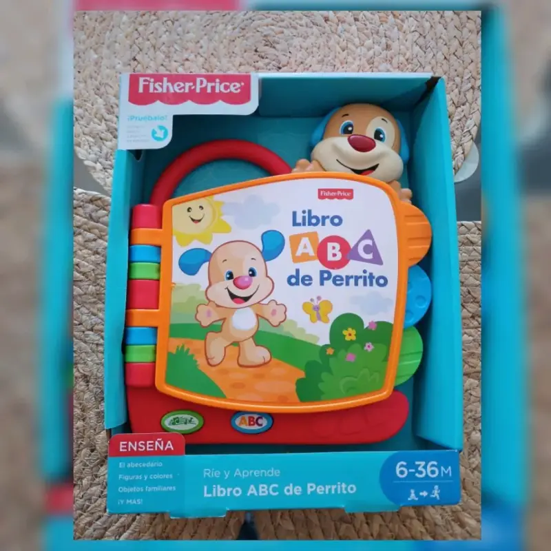 Libro interactivo ABC de Perrito Fisher-Price